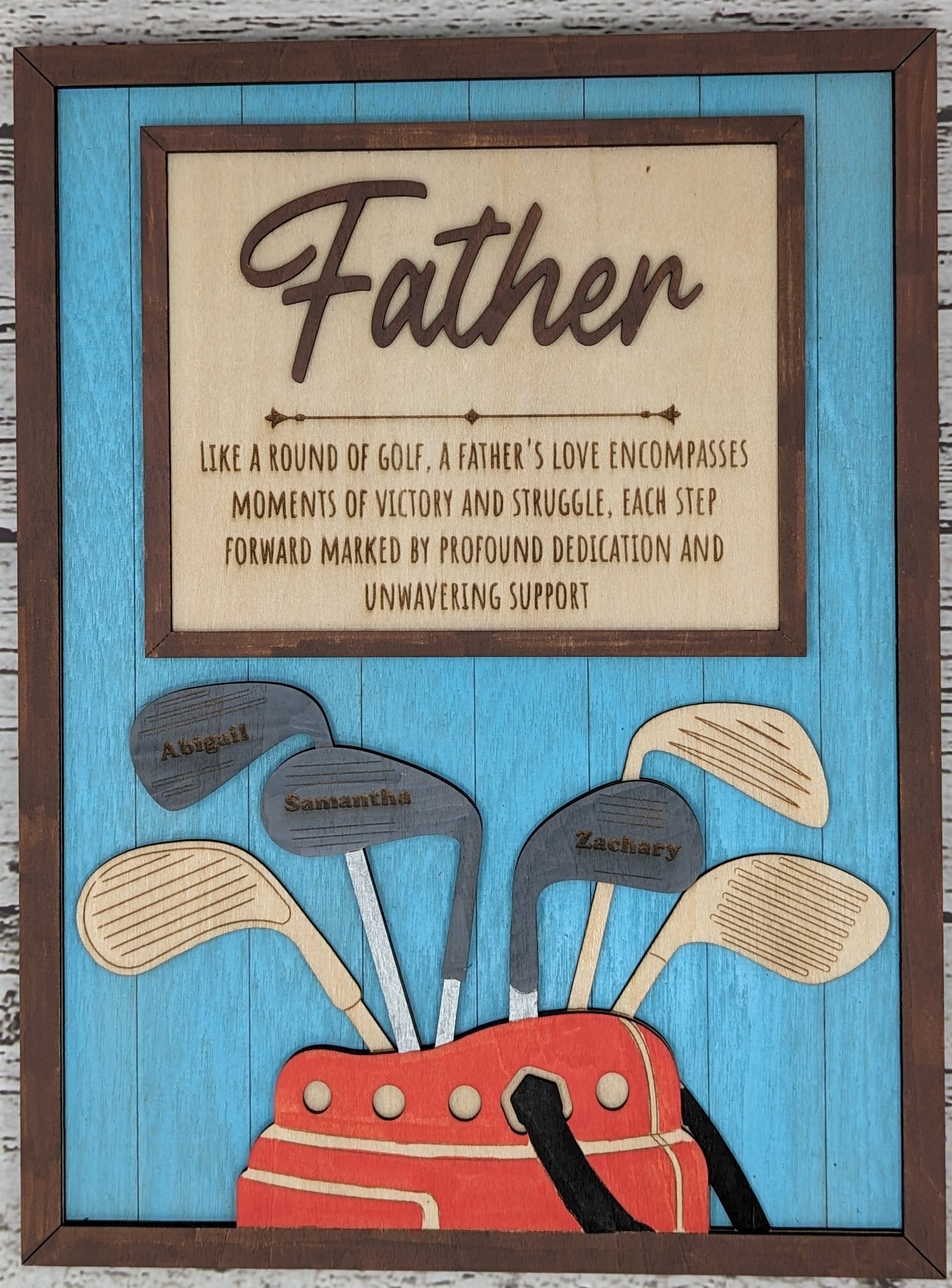 Dad's Golf Sign
